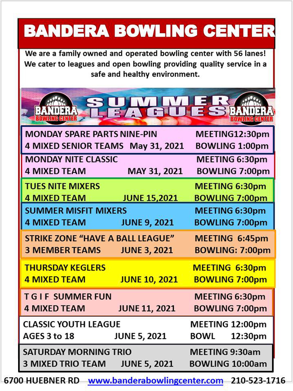 summer leagues